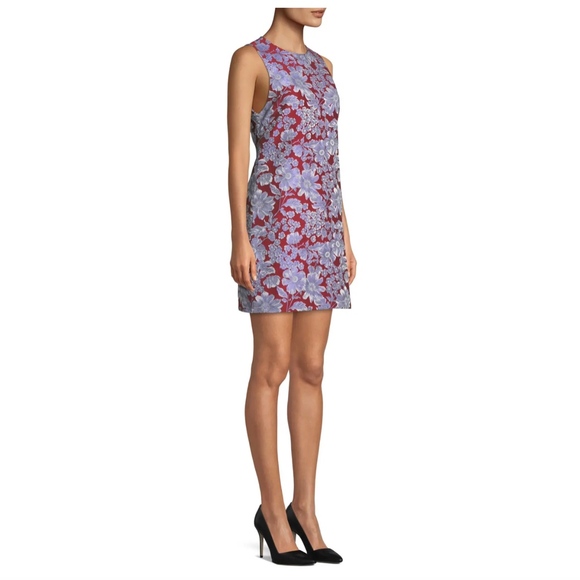 alice + olivia Coley Floral Sleeveless Dress - Picture 4 of 7